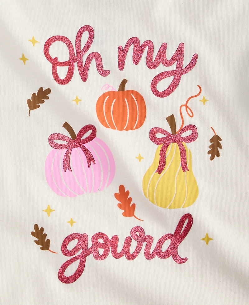 Epic Threads Toddler Girls' (12M-5T) Pumpkin Graphic T-Shirt, Macy's Exclusive