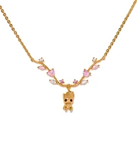 Girls Crew Crystal Marvel's Groot Heartline Necklace