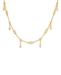 Girls Crew Crystal Copacabana Droplet Necklace