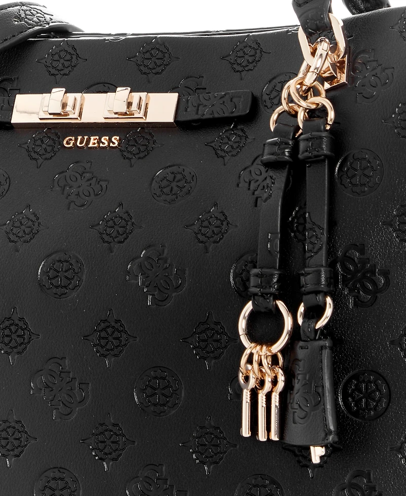Guess Carmella Girlfriend Large Satchel Handbag