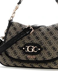 Guess Samantha Small Flap Shoulder Handbag