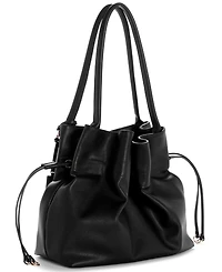 Guess Karima Medium Drawstring Tote Handbag