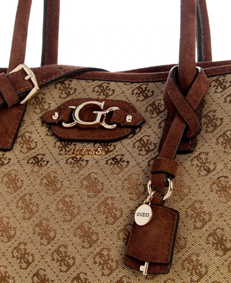 Guess Samantha Girlfriend Large Satchel Handbag