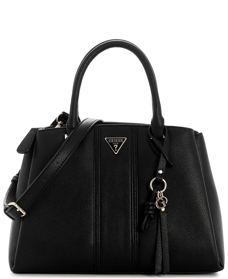 Guess Shimmer Top Handle Medium Satchel Handbag