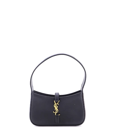 Pre-Owned Saint Laurent Mini Le 5 a 7 Hobo Leather