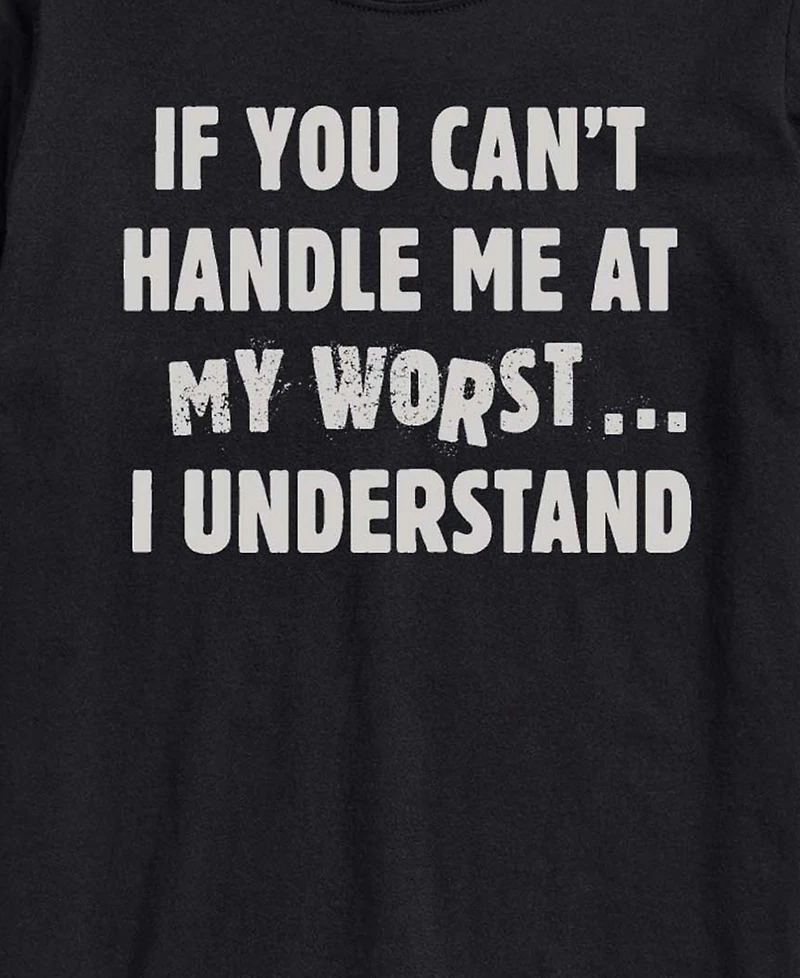 Airwaves Men's Can't Handle Me At Worst Short-Sleeve Graphic T-Shirt