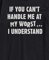 Airwaves Men's Can't Handle Me At Worst Short-Sleeve Graphic T-Shirt