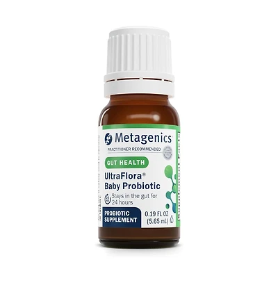 Metagenics UltraFlora Baby Probiotic - Baby Probiotic Drop - For Babies and Young Children - Kids Probiotics - With Bifidobacterium