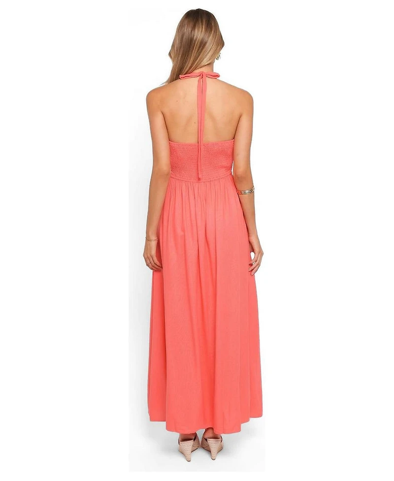 Petal and Pup Women's Marie Halterneck Maxi Dress