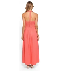 Petal and Pup Women's Marie Halterneck Maxi Dress