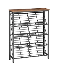 Slickblue 5-Tier Entryway Shoe Rack Organizer for Home Storage