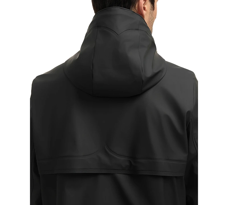 Hunter Men's Mill 2.0 Rubberized Water-Repellent Rain Jacket