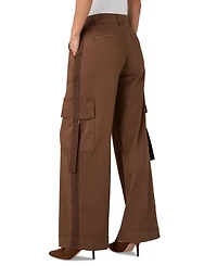 Liverpool Los Angeles Women's Mid-Rise Cargo Wide-Leg Pants