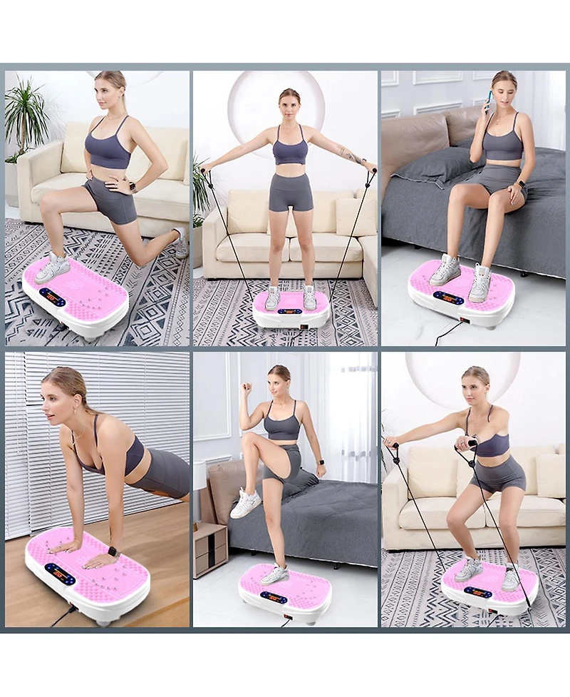 Zeny Vibration Plate Fitness Platform Exercise Machine