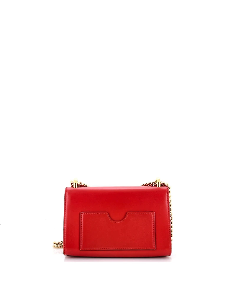 Pre-Owned Gucci Small Padlock Shoulder Bag Leather