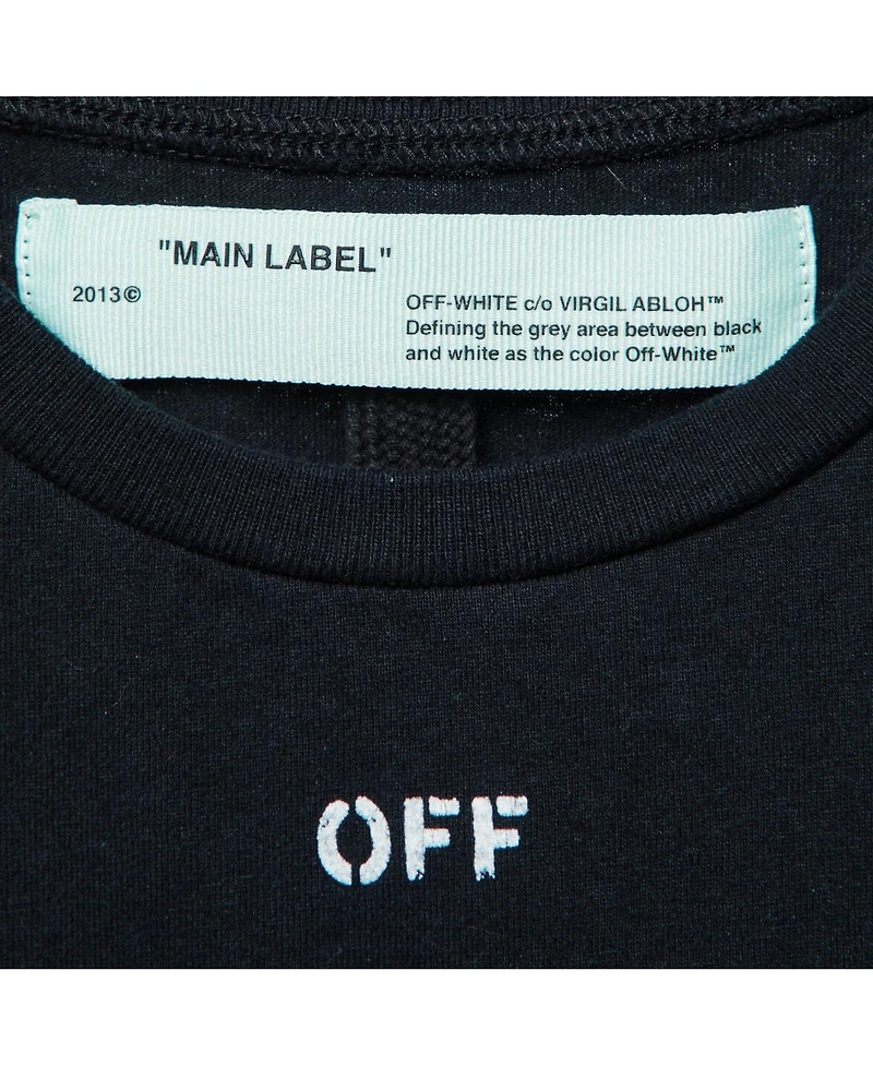 Pre-Owned Off-White Women's Kiss Graphic Cotton T-Shirt