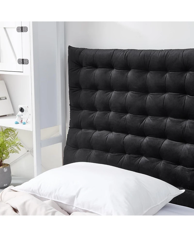 DormCo Rainha Cushion Tufted College Headboard