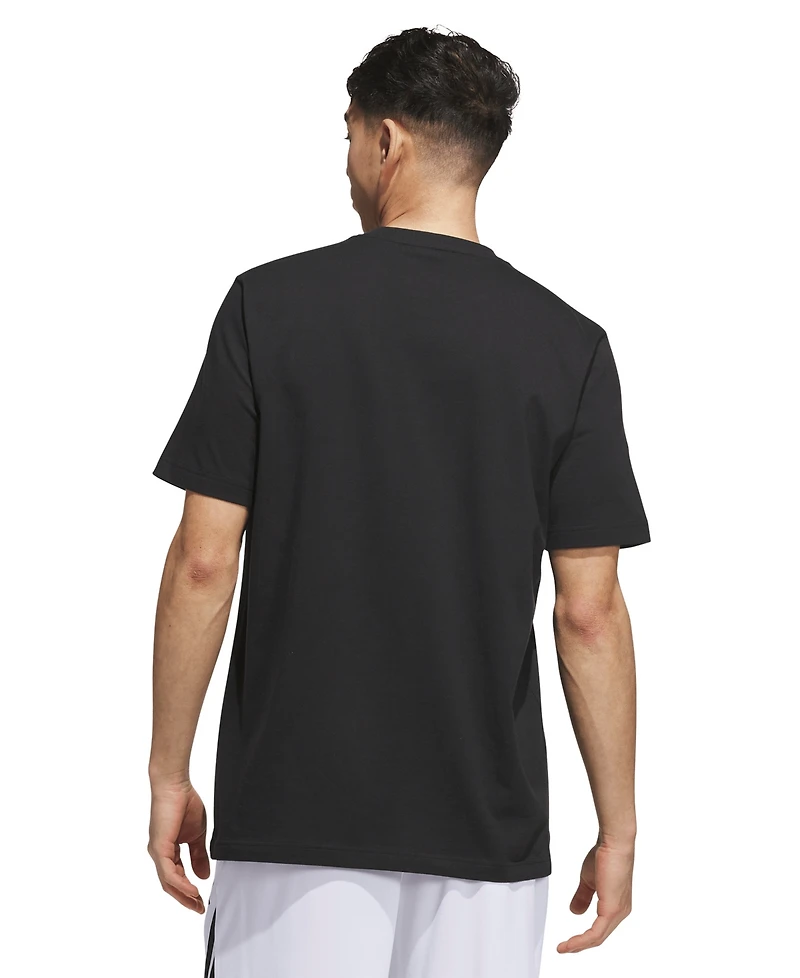 adidas Men's Dawg Em Graphic Crewneck T-Shirt