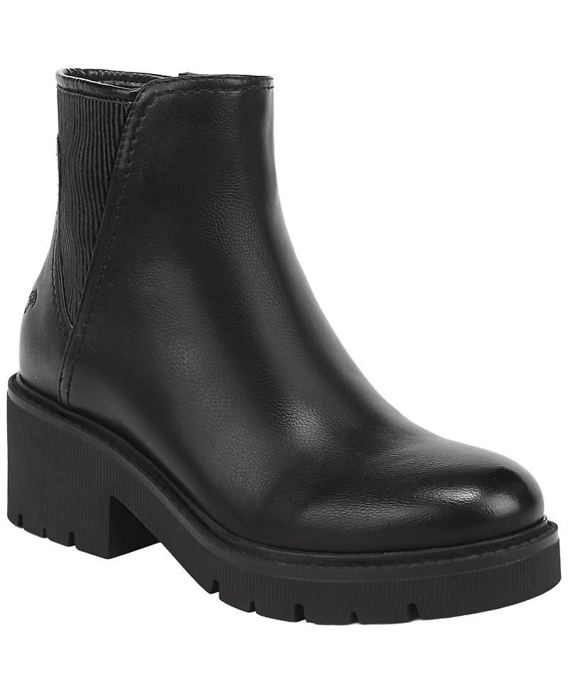 Naturalizer Women's Janet Round Toe Zipper Booties