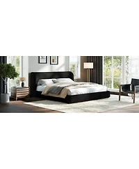 Streamdale Furniture Low-Profile Upholstered Platform Bed