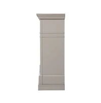 Augusta Home Birkover Fireplace with Marble Surround