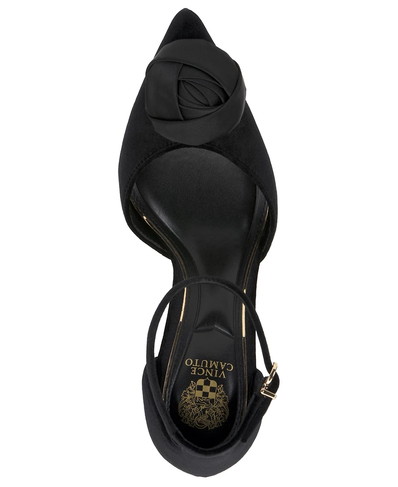 Vince Camuto Women's Mirezzo Two Piece Florette Dress Sandals