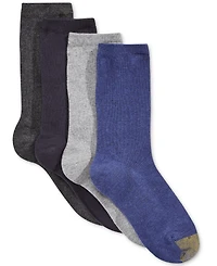 Gold Toe Women's 4-Pack Casual Flat Knit Socks, Created For Macys
