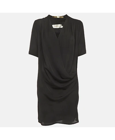 Pre-Owned Zimmermann Women's Crepe Draped Mini Dress