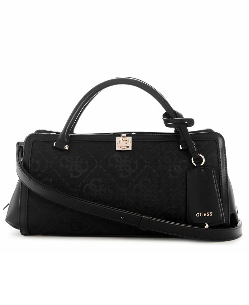 Guess Audrey Logo Large Satchel Handbag