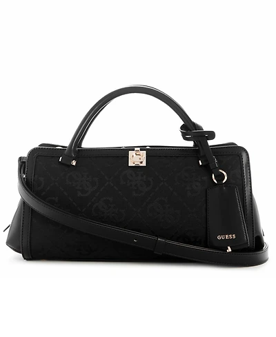 Guess Audrey Logo Large Satchel Handbag