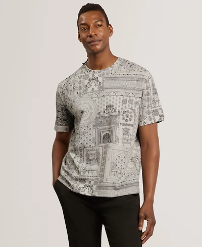 Ted Baker Men's Bondss Printed Relaxed-Fit T-Shirt