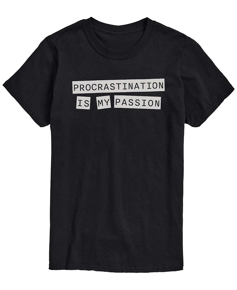 Airwaves Men's Procrastination Is My Passion Short-Sleeve Graphic T-Shirt