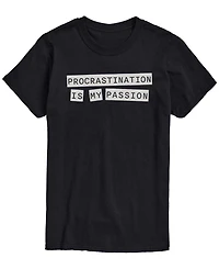Airwaves Men's Procrastination Is My Passion Short-Sleeve Graphic T-Shirt