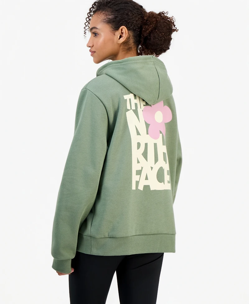 The North Face Women's Graphic Flower Logo Pullover Hoodie