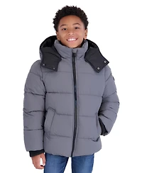 Michael Kors Toddler Boys' 2T-5T Heavyweight Ripstop Puffer Jacket