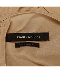 Pre-Owned Isabel Marant Women's Asymmetrical Ruched Silk Top