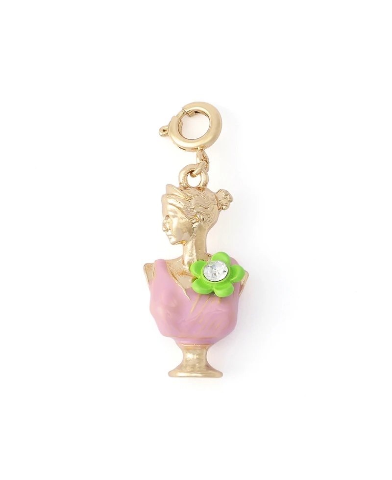 Betsey Johnson Faux-Stone Virgo Celestial Pendant Necklace Charm Zodiac Set