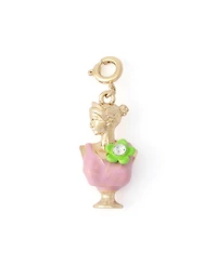 Betsey Johnson Faux-Stone Virgo Celestial Pendant Necklace Charm Zodiac Set