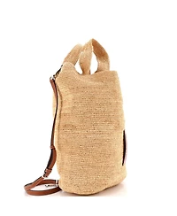 Pre-Owned Loewe Large Slit Tote Straw