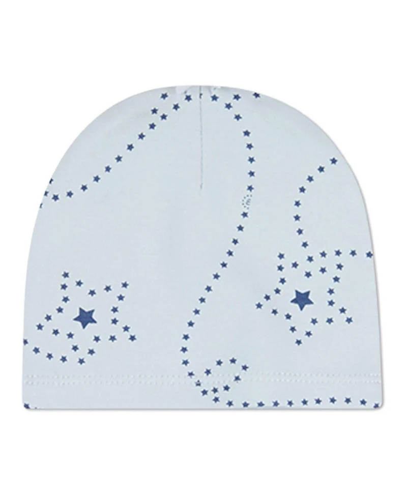 MeMoi Baby Boys' 1M- 6M Entangled Stars Cotton Knit Beanie
