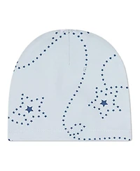 MeMoi Baby Boys' 1M- 6M Entangled Stars Cotton Knit Beanie
