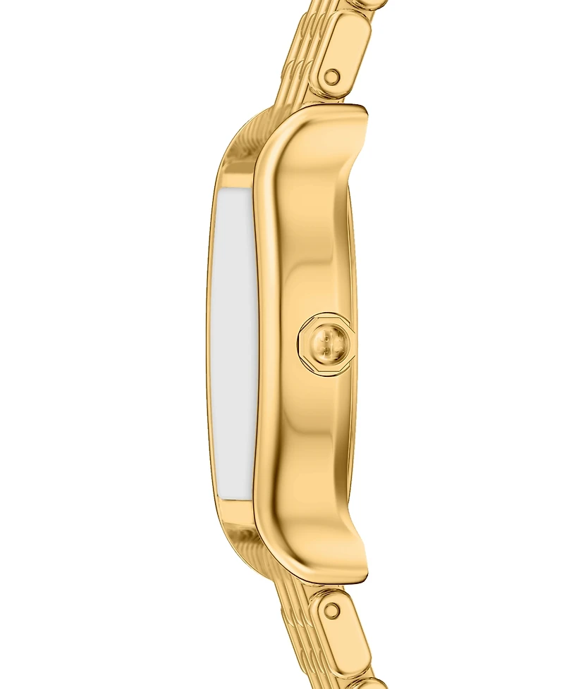 Tory Burch Women's Small Eleanor Curve Gold-Tone Bracelet Watch 24mm