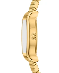 Tory Burch Women's Small Eleanor Curve Gold-Tone Bracelet Watch 24mm