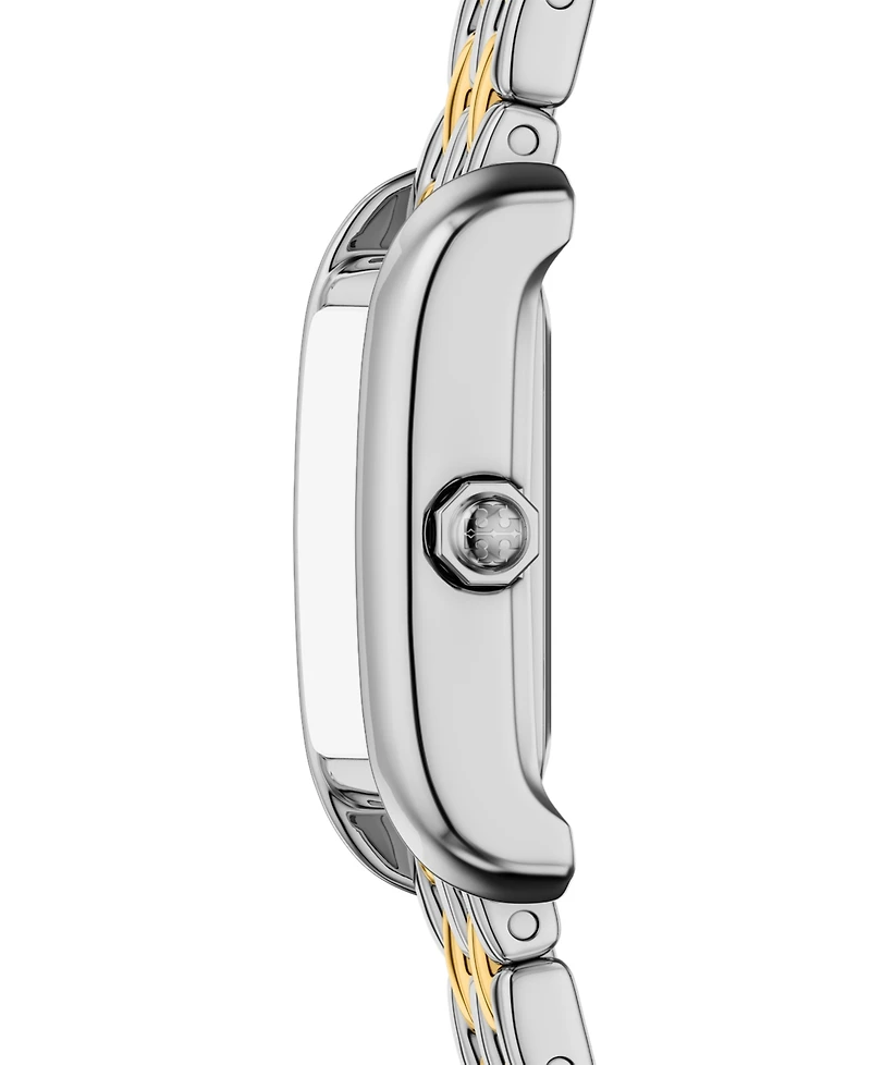 Tory Burch Women's Mini Eleanor Two-Tone Stainless Steel Bracelet Watch 17mm