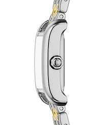 Tory Burch Women's Mini Eleanor Two-Tone Stainless Steel Bracelet Watch 17mm