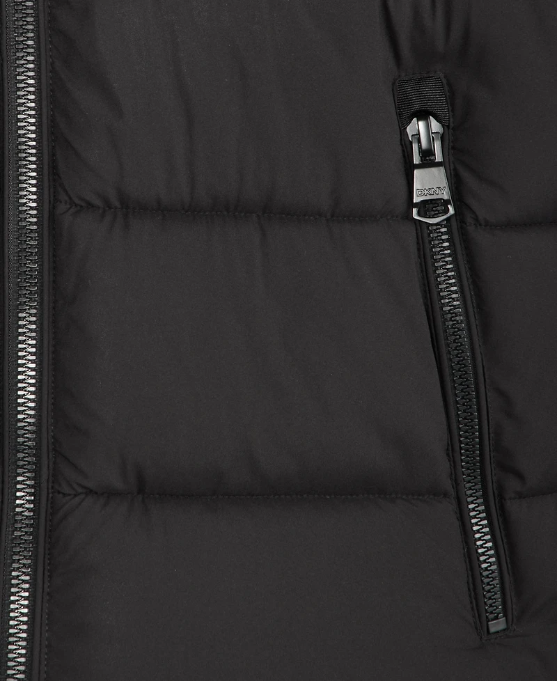 Dkny Men's Hooded Puffer Jacket