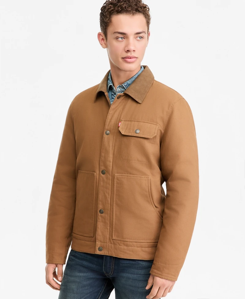 Levis Men's Cotton Canvas Workwear Jacket