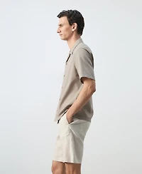 Mango Men's Regular-Fit Cotton Shirt