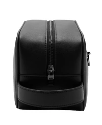 Mango Men's Zipped Leather Cosmetic Bag