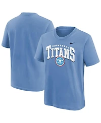 Nike Big Boys and Girls Light Blue Tennessee Titans Edge Enforcer T-Shirt
